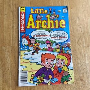 1977 HUMOR ROMANCE COMIC BOOK LITTLE ARCHIE 115 GOING TO THE MOVIES W BETTY USA